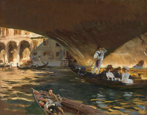 De Rialto, John Singer Sargent