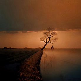 The Path Between Two Silences by Ria van Werven