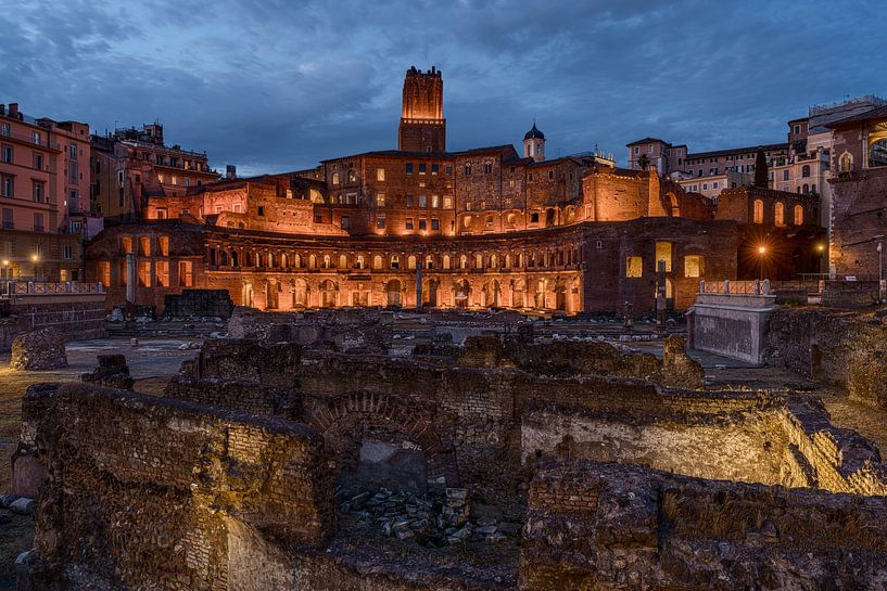Trajan's Market by Massimo Squillace