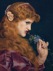 Frederick Sandys- Love's Shadow van Gisela- Art for You