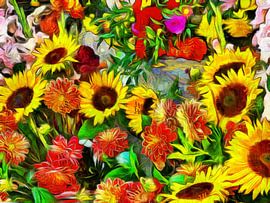 Flowers - Sommerblumen von Reiner Borner