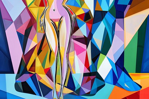 Digitaal abstracte kunst