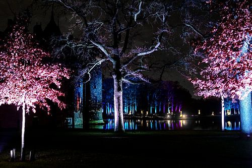 Château de Haar pendant les nuits lumineuses