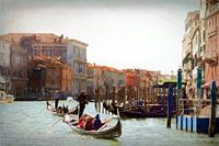 VENICE Grand Canal and gondolas - gondolas gondolas