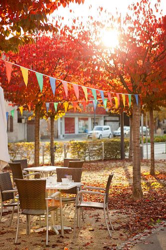 Sunbeams and pennants