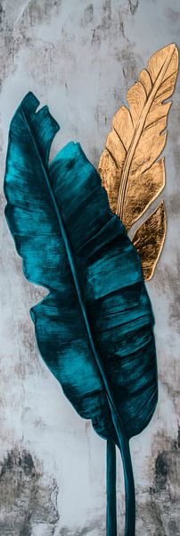 Elegant leaves by Poster Art Shop
