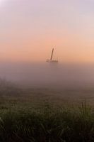 Nederlandse molen - Zonsopkomst -