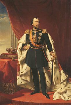 Koning Willem III (1817-90), koning der Nederlanden, Nicolaas Pieneman