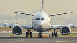 Lufthansa-Passagierflugzeug Boeing 737-500.