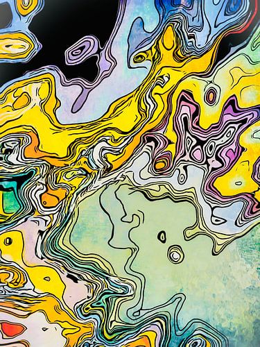 Flowing shapes Motif 13