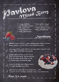Recipe of Dessert - Pavlova by JayJay Artworks