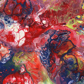 Fluid Art No. 99 von GreenART by Hubert Fenzl