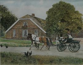 Plattelandsbeeld van Wim Romijn