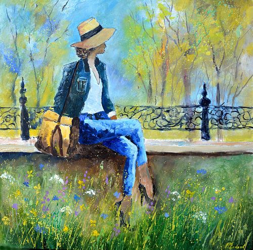 Waiting for someone sur pol ledent