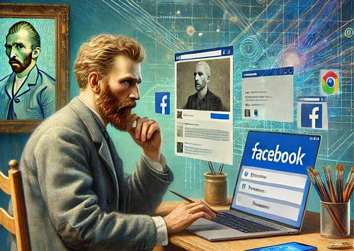 Vincent van Gogh Facebook