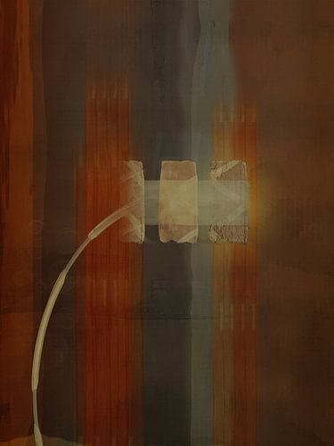 Fantasy abstract in bruin