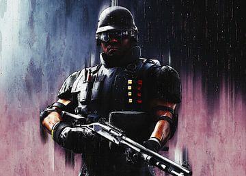 Castle - Fbi swat (Tom Clancy's Rainbow Six Siege) van Gunawan RB