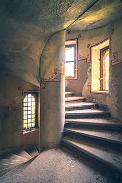 Treppenhaus des Schlosses von Truus Nijland
