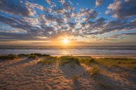Sunset with special sun by Jeroen Lagerwerf thumbnail