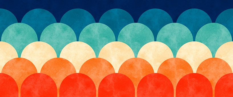 Samenstelling van bogen en cirkels 1 van Vitor Costa