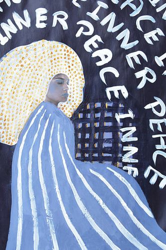 L'élégance dans le lilas : un rêve à rayures