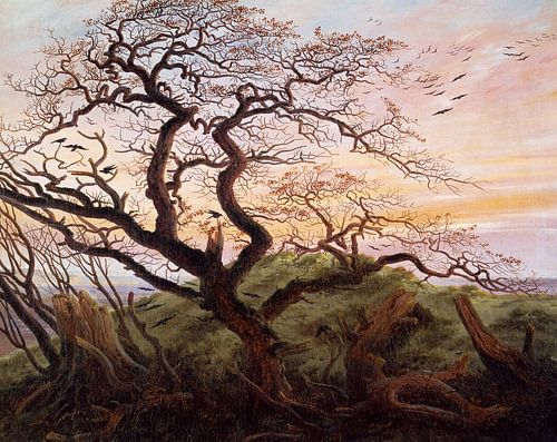Caspar David Friedrich,De Boom der Kraaien