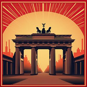 Pop Art Berlin Brandenburger Tor