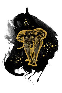 Golden Elephant van AD DESIGN Photo & PhotoArt