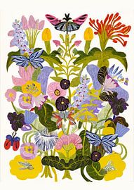 Abstrakt – Herbstblumen von Rafaela Mascaro