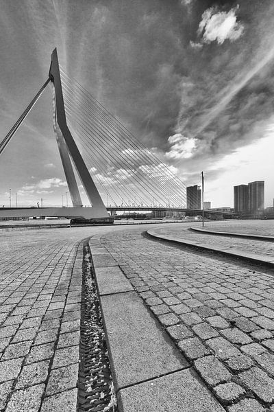 Noordereiland Côté pont de Rotterdam par Rob van der Teen