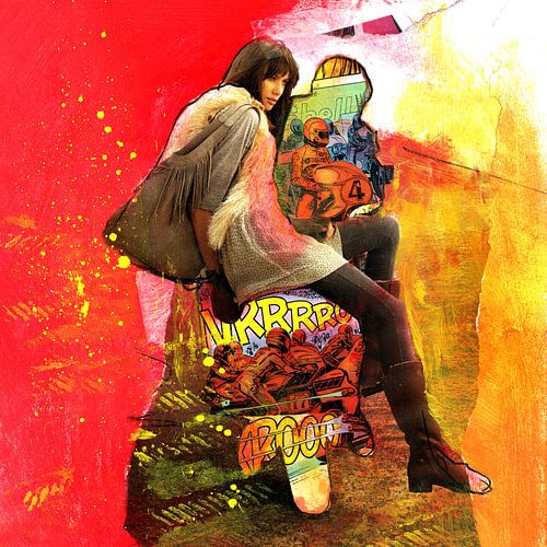 Model Meets Comic Nr.1 by Feike Kloostra