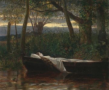 De Vrouwe van Shalott, Walter Crane