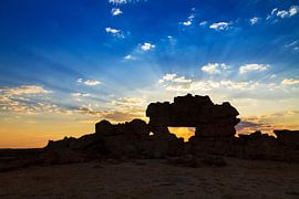 La Fenetre silhouette  by Dennis van de Water