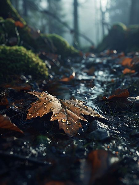 Herbstspaziergang von fernlichtsicht