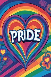 Stolz Text LGBT Kunst von Art Kingdom