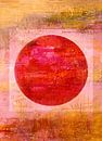 Dream Circle Orange Pink by Claudia Gründler thumbnail
