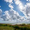 Waddenzee bij vogelkijkhut Dodemansbol met Zonnestralen Vlieland van R Smallenbroek