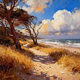 Küstengeflüster 5 von Johannas Art Creations