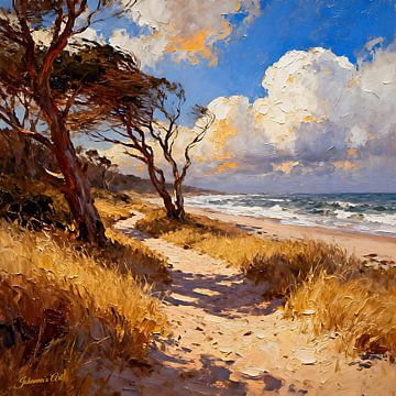 Küstengeflüster 5 von Johannas Art Creations