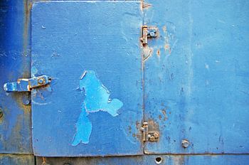 Blauer Bagger (Detail)