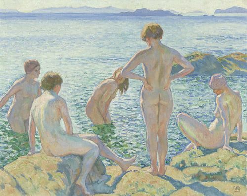Baadsters, Theo Van Rysselberghe