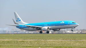 KLM Boeing 737-900 Passagierflugzeug.