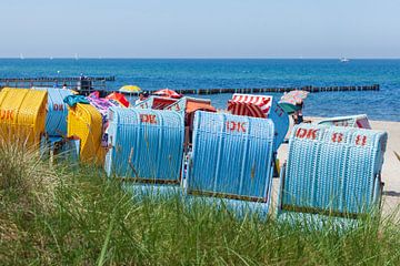 Strandkörbe,  Kühlungsborn, Mecklenburg-Vorpommern, Deutschland, Europa von Torsten Krüger