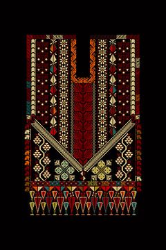 Modèle d'ornement Tatreez 78 sur Richard Laschon