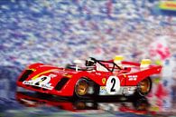 Daytona 1972 - Jacky Ickx and Mario Andretti van DeVerviers thumbnail