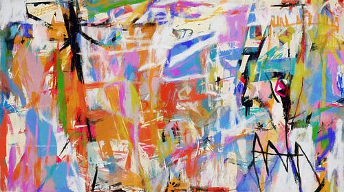 Vibrant brushstrokes