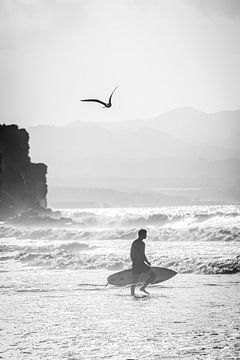 Surfen auf Sau Miguel - Azoren von Ellis Peeters