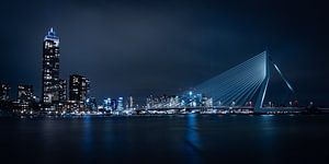 Rotterdam bei Nacht von Caatje Clicks