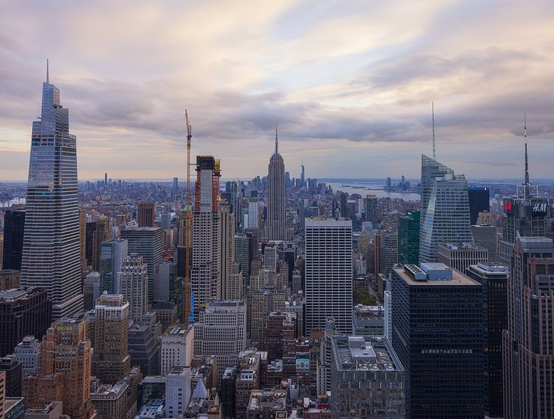 Skyline New York City - Empire State Building (U.S.A.) von Marcel Kerdijk