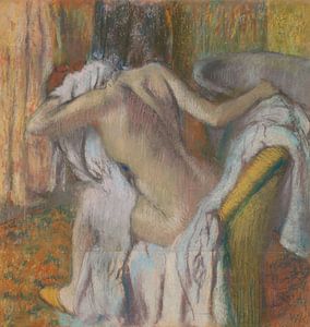 Nach dem Bad, Frau trocknet sich ab, Edgar Degas